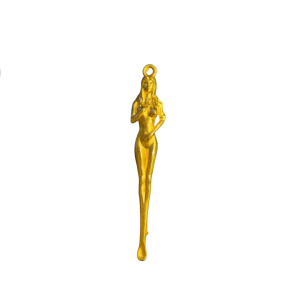 Mujer Dorado 7CM